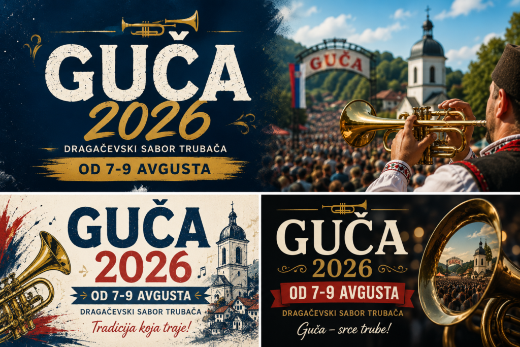 Trubači Beograd | Guča 2026 od 7 do 9 avgusta Trubači Beograd | Guča 2026 od 7 do 9 avgusta